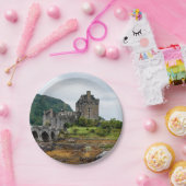 Kasteel Eilean Donan, Loch Duich - Schotland, VK Papieren Bordje (Feest)
