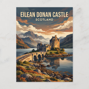Kasteel Eilean Donan Schotland Briefkaart