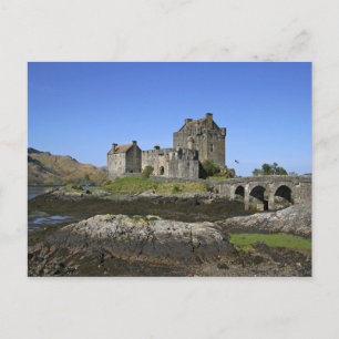 Kasteel Eilean Donan, Schotland. De beroemde Eilea Briefkaart
