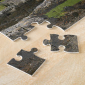 Kasteel Eilean Donan, Schotland. De beroemde Eilea Legpuzzel (Zijkant)