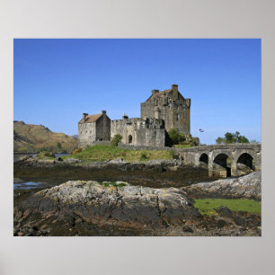 Kasteel Eilean Donan, Schotland. De beroemde Eilea Poster