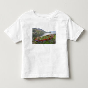 Kasteel Eilean Donan, Schotland. Het beroemde Eile Kinder Shirts