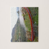 Kasteel Eilean Donan, Schotland. Het beroemde Eile Legpuzzel (Verticaal)