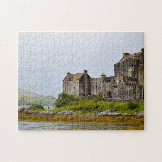 Kasteel Eilean Donan Schotland. Legpuzzel (Horizontaal)