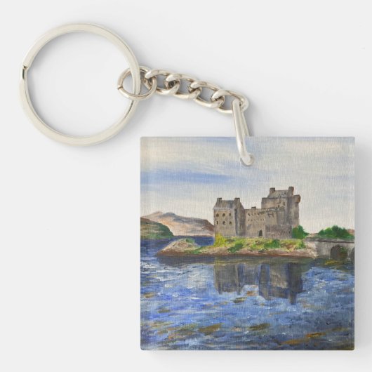 Kasteel Eilean Donan      Sleutelhanger (voorkant)