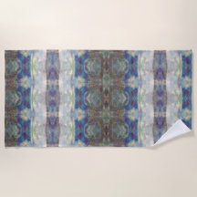 kasteel elegant strandhanddoek