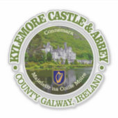 Kasteel en abdij van Kylemore (RD) Sticker (Voorkant)