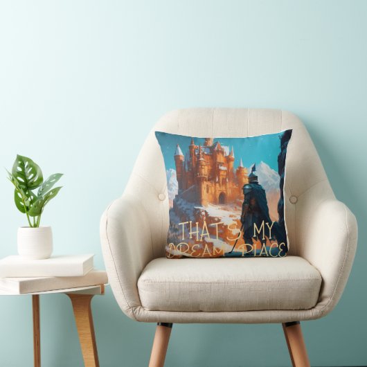 KASTEEL EN HAAR DROMERIGE SIERKUSSEN (Stoel)