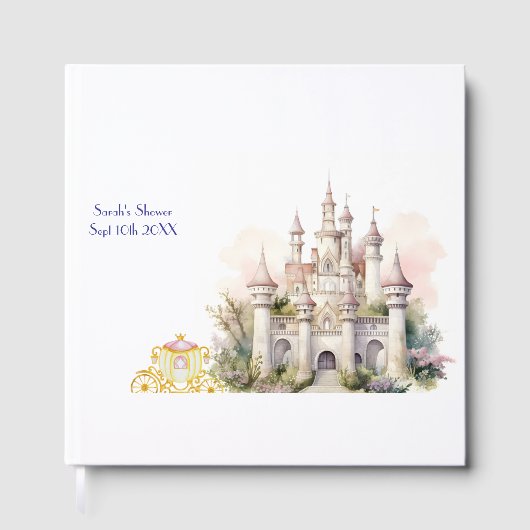 Kasteel en koets gastenboek (Voorkant)