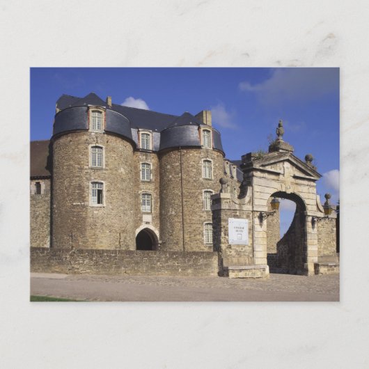 Kasteel en museum, Boulogne, Pas-de-Calais, Briefkaart (Voorkant)