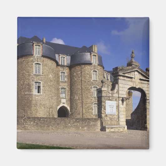 Kasteel en museum, Boulogne, Pas-de-Calais, Magneet (Voorkant)