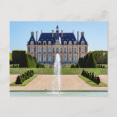 Kasteel en park van Sceaux in de zomer - Frankrijk Briefkaart (Voorkant)