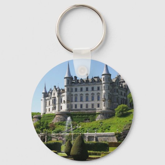 Kasteel en tuinen sleutelhanger (Voorkant)