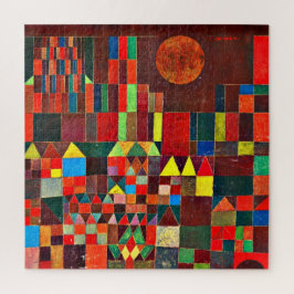 Kasteel en Zon, abstracte kunst van Paul Klee, Legpuzzel