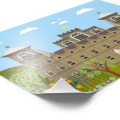 kasteel foto afdruk (Hoek)