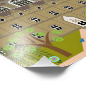 kasteel foto afdruk (Hoek)