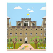 kasteel foto afdruk (Voorkant)