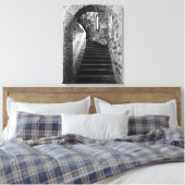 Kasteel Fotografie Canvas Kunst Kasteel Trap (Insitu (Slaapkamer))