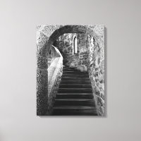 Kasteel Fotografie Canvas Kunst Kasteel Trap