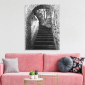 Kasteel Fotografie Canvas Kunst Kasteel Trap (Insitu (Woonkamer))