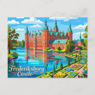 Kasteel Frederiksborg Denemarken Briefkaart