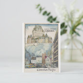 Kasteel Frontenac Briefkaart (Staand voorkant)