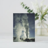 Kasteel Geyser, Yellowstone National Park Briefkaart (Staand voorkant)