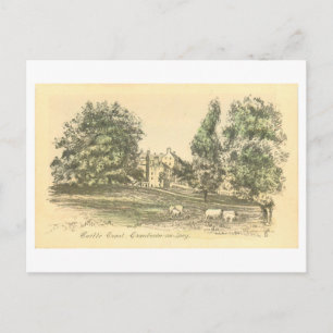 Kasteel Grant uit het verleden, Grantown-on-Spey, Briefkaart