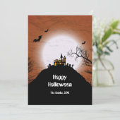 Kasteel Halloween Maan Halloween (Staand voorkant)