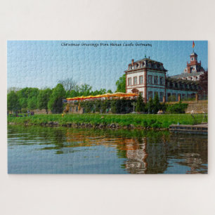 Kasteel Hanau Duitsland . Legpuzzel