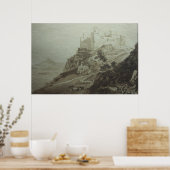 Kasteel Harlech - Paul Sandby - c1800 Poster (Keuken)