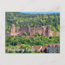 Kasteel Heidelberg, Duitsland Briefkaart