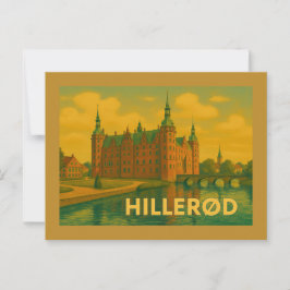 Kasteel Hillerød Denemarken Briefkaart