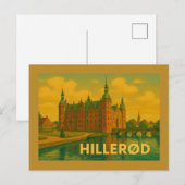 Kasteel Hillerød Denemarken Briefkaart (Voorkant / Achterkant)