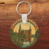 Kasteel Hillerød Denemarken Sleutelhanger (Achterkant)