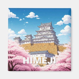 Kasteel Himeji Kersenbloesems Magneet