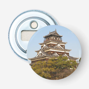 Kasteel Hiroshima 広島城, Hiroshima, Japan Button Flesopener