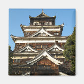 Kasteel Hiroshima 広島城, Hiroshima, Japan Magneet (Voorkant)