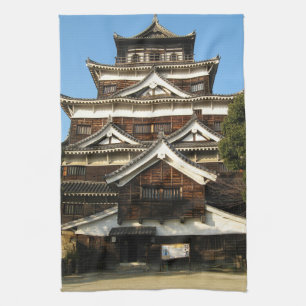 Kasteel Hiroshima 広島城, Hiroshima, Japan Theedoek