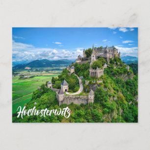 Kasteel Hochosterwitz, Oostenrijk Briefkaart