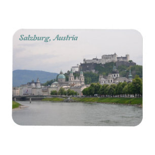 Kasteel Hohensalzburg, Salzburg, Oostenrijk Magnet Magneet