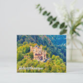 Kasteel Hohenschwangau, Duitsland Briefkaart (Staand voorkant)