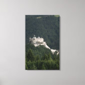 Kasteel Hohenwerfen Canvas Afdruk (Voorkant)