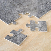 Kasteel Hohenzollern: besneeuwd Duitsland. Legpuzzel (Zijkant)