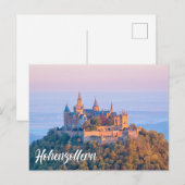 Kasteel Hohenzollern, Duitsland Briefkaart (Voorkant / Achterkant)