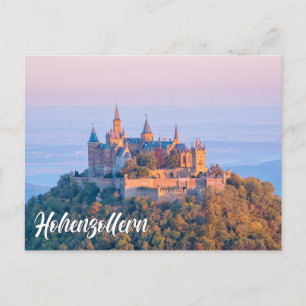 Kasteel Hohenzollern, Duitsland Briefkaart