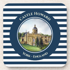 Kasteel Howard York Engeland Aquarel Schilderij Bier Onderzetter