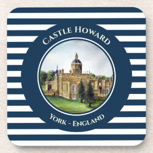 Kasteel Howard York Engeland Aquarel Schilderij Bier Onderzetter