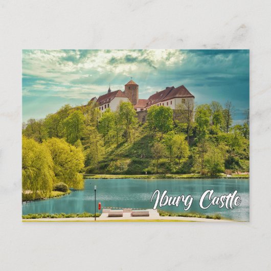 Kasteel Iburg, Duitsland Briefkaart (Voorkant)