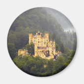 Kasteel in de bomen magneet (Voorkant)